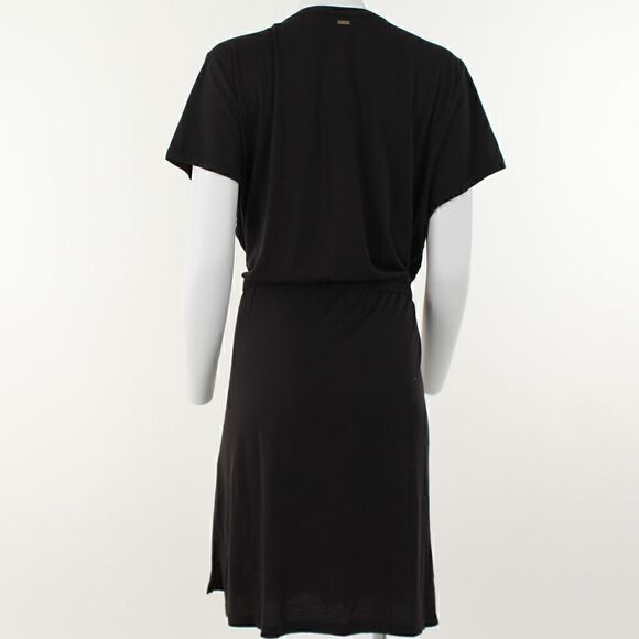 Dkny Solid Drawstring-Waist Pocket-Front Dress - Picture 4 of 5